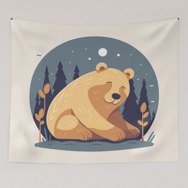 Item preview, Cute Lazy Bear designed and sold by Amir Faysal.