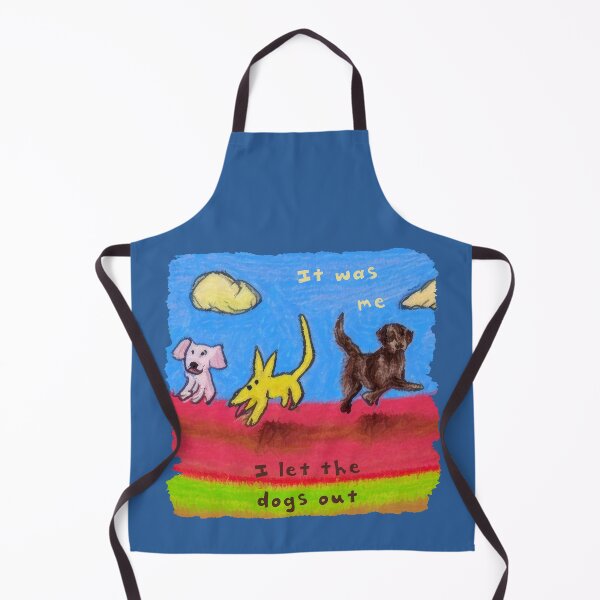 Item preview, It was me, I let the dogs out (#01) designed and sold by SolidEarthArt.