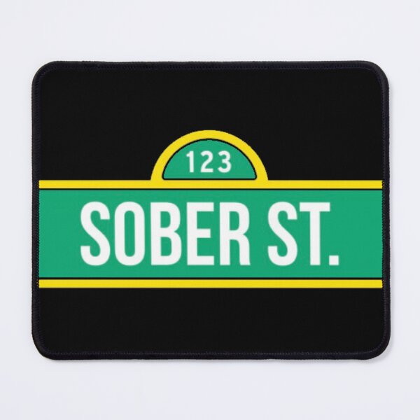 Item preview, 123 Sober Street designed and sold by SoberTeeCo.