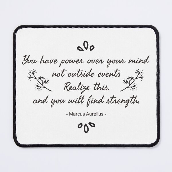 Item preview, Quotes Daily Stoic You Have Power Marcus Aurelius designed and sold by artbibun.