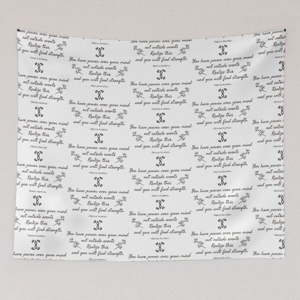 Item preview, Quotes Daily Stoic You Have Power Marcus Aurelius designed and sold by artbibun.