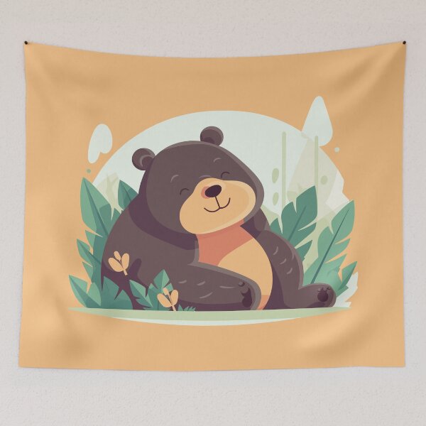 Item preview, Cute Lazy Bear designed and sold by Amir Faysal.