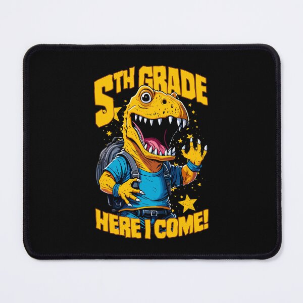 Item preview, 5th Grade Here I Come Back To First Day Of School T-Rex designed and sold by GrandeDuc.