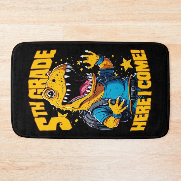 Item preview, 5th Grade Here I Come Back To First Day Of School T-Rex designed and sold by GrandeDuc.