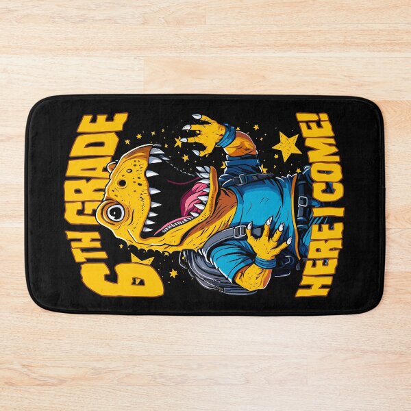 Item preview, 6th Grade Here I Come Back To First Day Of School T-Rex designed and sold by GrandeDuc.