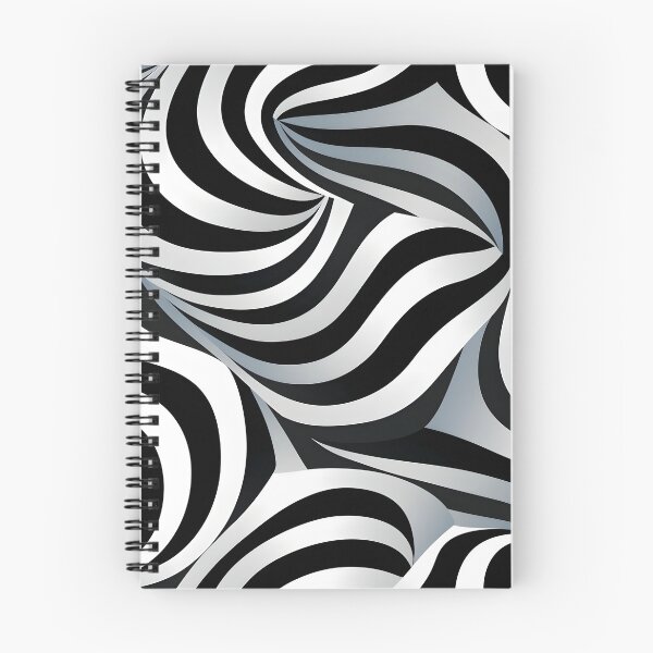 Item preview, Zebra ilusión óptica moderno patrón sin fisuras en blanco y negro designed and sold by DaliusD.