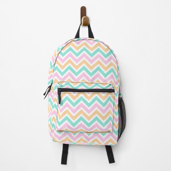 Item preview, Chevron Pattern. Pastel Pink Orange Green color designed and sold by Aetherier.
