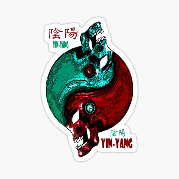 Yin Yang Skull Merch & Gifts for Sale | Redbubble