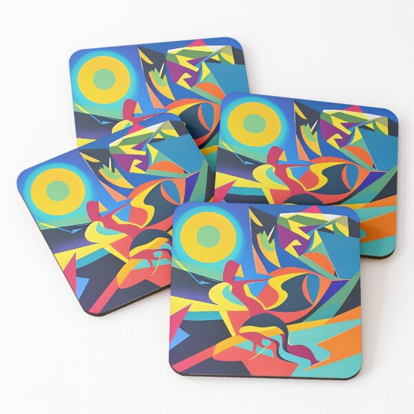 Item preview, Enliven Your Walls: Transform Your Space with Vibrant Summer Abstract Art designed and sold by artmanikin.