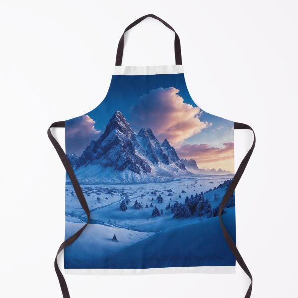 Item preview, An Awe-Inspiring Summer Scene Where Snow-Capped Mountains Dominate The Horizon, Standing Tall Under The Endless Expanse Of Blue Skies, Ai Generated Art designed and sold by AiGens.