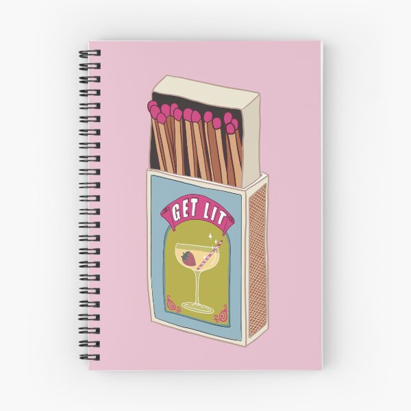 Item preview, Get Lit Vintage Matchbox designed and sold by Apescribbles.