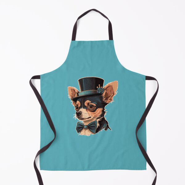 Item preview, Cute Chihuahua Wearing Top Hat and Bow Tie designed and sold by HouseOfRosy.