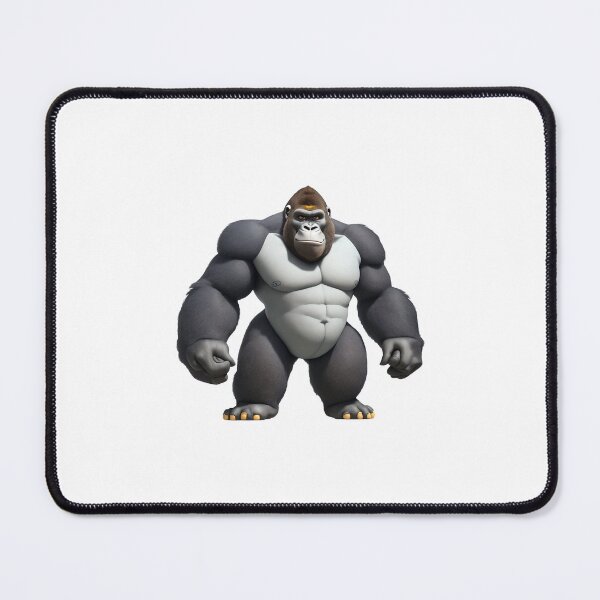 Item preview, Gorilla primate animal weights bodybuilding gym weight training designed and sold by w1ckerman.