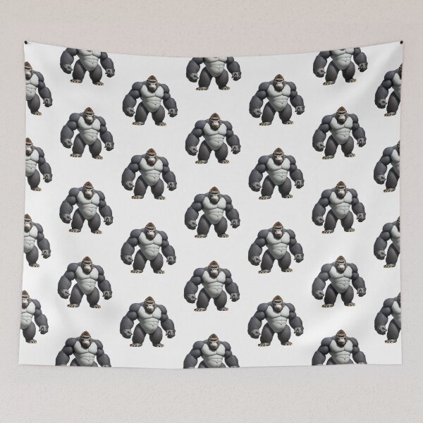 Item preview, Gorilla primate animal weights bodybuilding gym weight training designed and sold by w1ckerman.