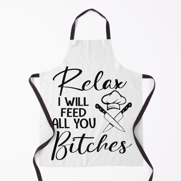 Item preview, I Will Feed All You Bitches Funny Chef Gifts For Women Men, National Personal Chef Day Gifts For Kitchen Cook Staffs  designed and sold by medroc.