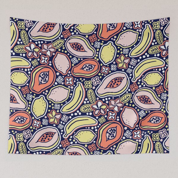 Item preview, Bright Tropical Breakfast Fruit designed and sold by micklyn.