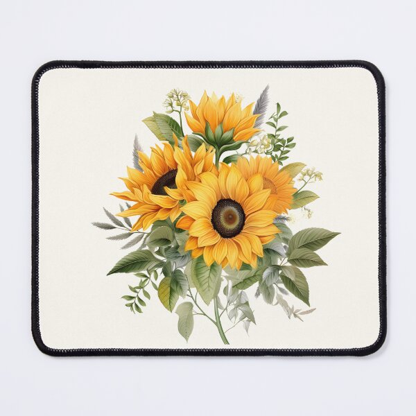 Item preview, Vintage Style Sunflowers Bouquet designed and sold by BlushPearls.
