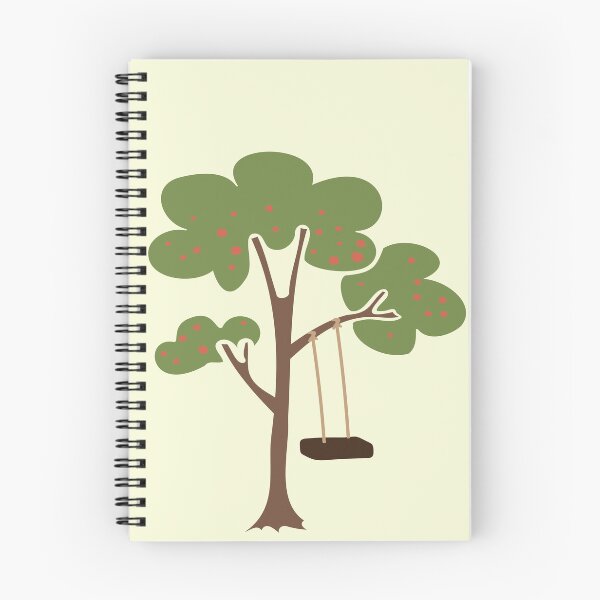 Item preview, Nostalgic Cartoon Tree Swing Into Summer Vibes designed and sold by LeakAPeak.