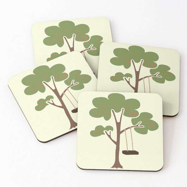 Item preview, Nostalgic Cartoon Tree Swing Into Summer Vibes designed and sold by LeakAPeak.