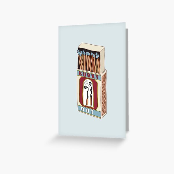 Artikel-Vorschau von Ausgebrannte Vintage Streichholzschachtel, designt und verkauft von Apescribbles.