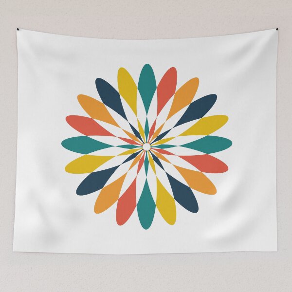 Item preview, Retro Petals designed and sold by Texterns.