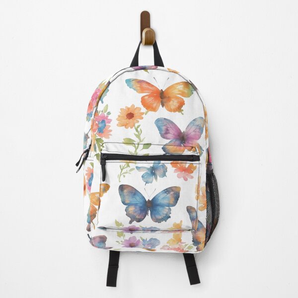 Item preview, Butterfly and flower watercolor designed and sold by Jayjaynaenae.