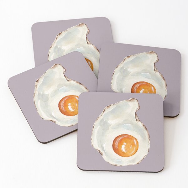 Item preview, Fried Egg - Watercolor Painting designed and sold by Pattokarts.
