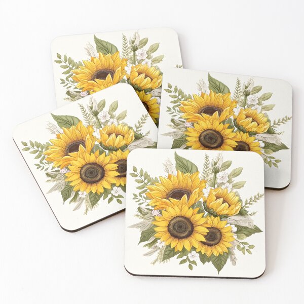 Item preview, Beautiful Sunflowers Bouquet designed and sold by BlushPearls.