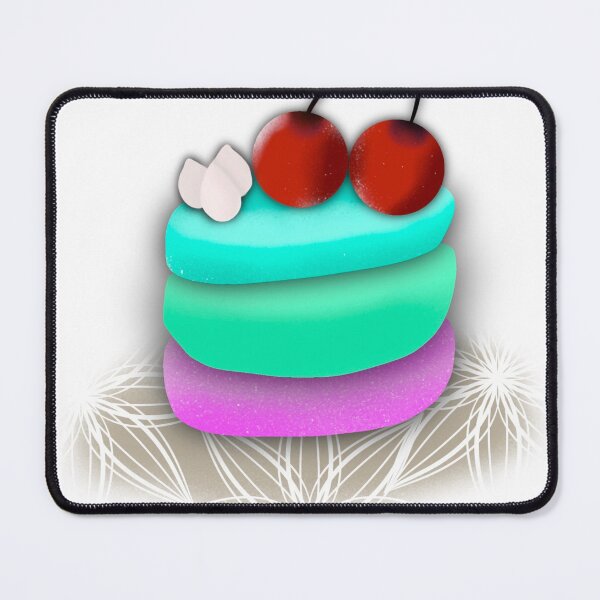 Item preview, Modern cake colorful cherry and cream designed and sold by Tortoon13.