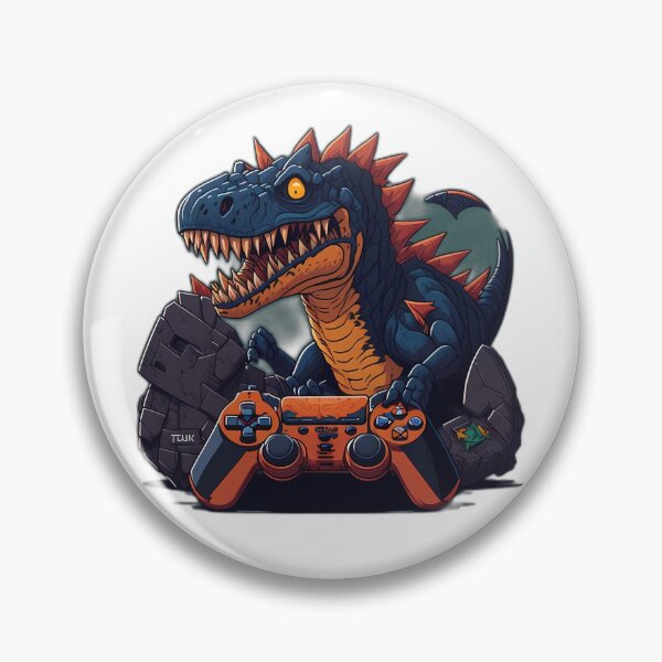 Item preview, Dino plays with a controller on console designed and sold by demsi3.