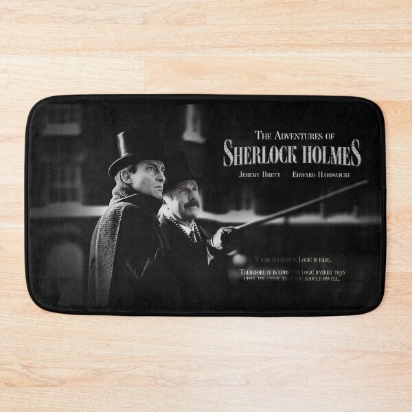 Item preview, Jeremy Brett as Sherlock Holmes with Edward Hardwicke as Dr Watson designed and sold by imageren.