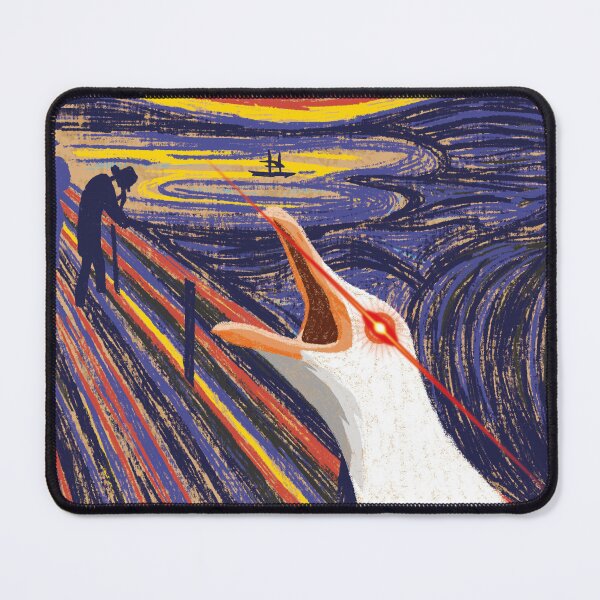 Item preview, The scream (of the seagull with laser) designed and sold by Captain Chromatic.