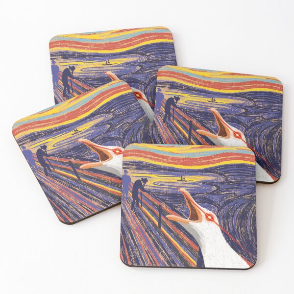 Item preview, The scream (of the seagull with laser) designed and sold by Captain Chromatic.