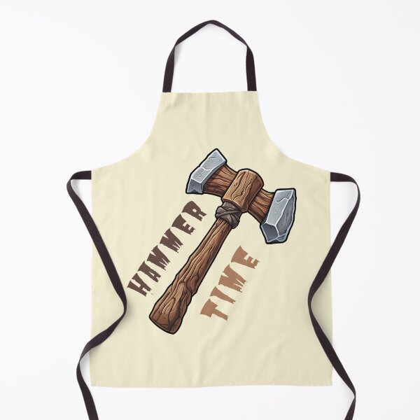 Item preview, Hammer Time, Wooden Old RPG-style Hammer designed and sold by Clearmind-Arts.