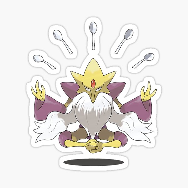 Pokemon Nissui Promo Sticker No.105 Abra Kadabra Alakazam Evolution -#0136