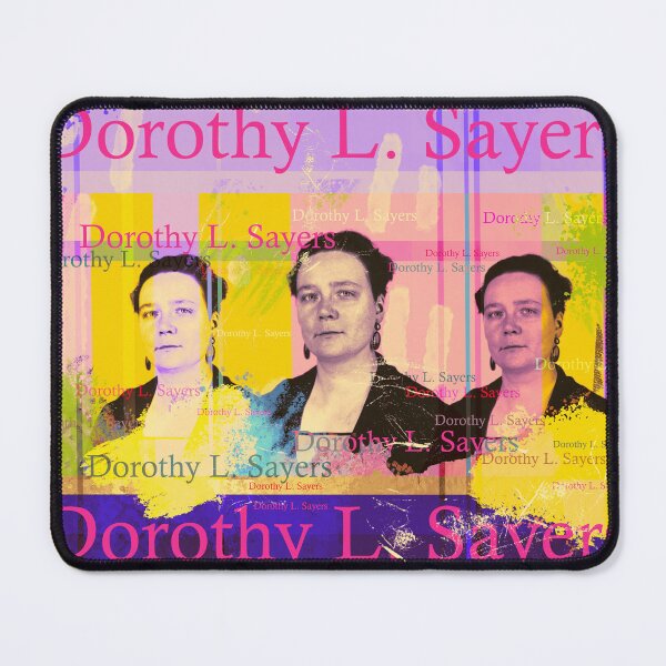 Item preview, Dorothy L Sayers portrait, well-known crime writer designed and sold by Mauswohn.