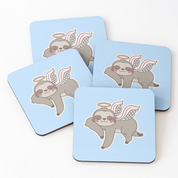 Item preview, Cute sloth angel designed and sold by DerSenat.