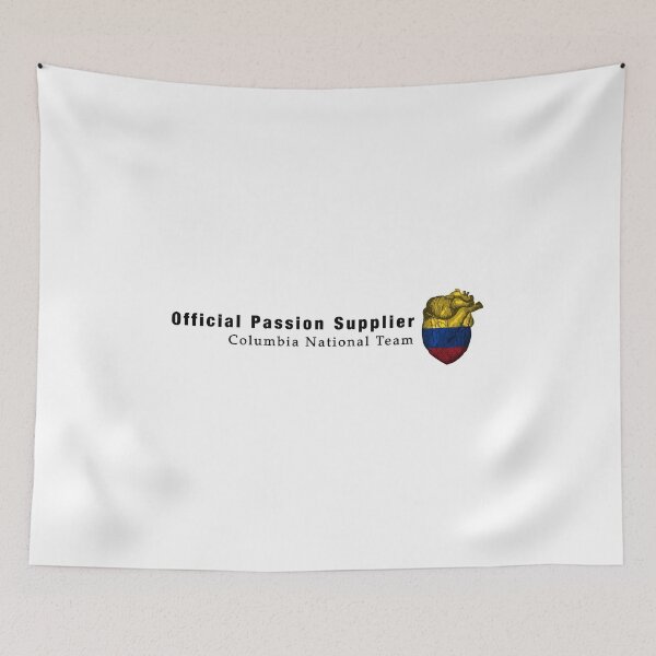 Item preview, Colombia Fanshirt "Passion & Heart" designed and sold by Endorfin Garment.