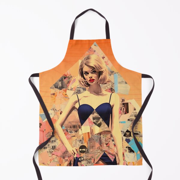 Item preview, Retro glitch queen - orange designed and sold by miss-keysmash.