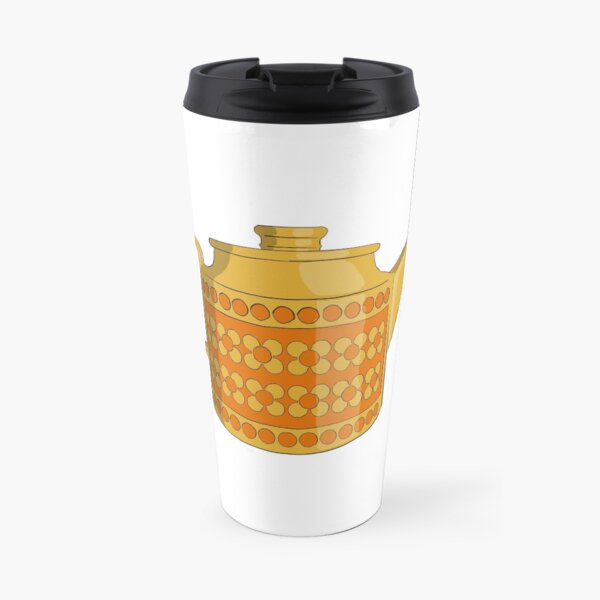 Hornsea Saffron Teapot Travel Mug