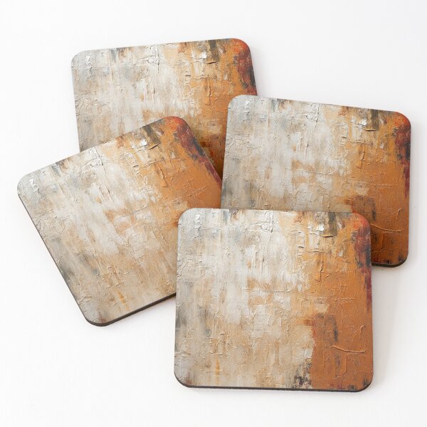 Item preview, Brown And Orange Mix Theme Abstract Art Painting designed and sold by SameeraDammeyer.