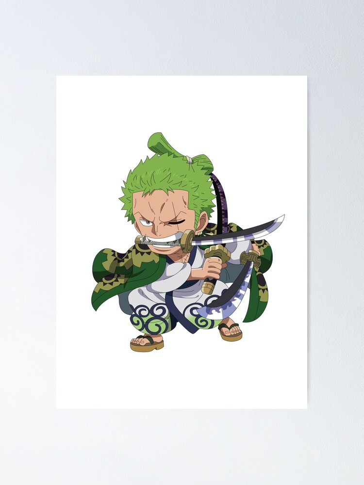 Chibi Wano Zoro | Sticker