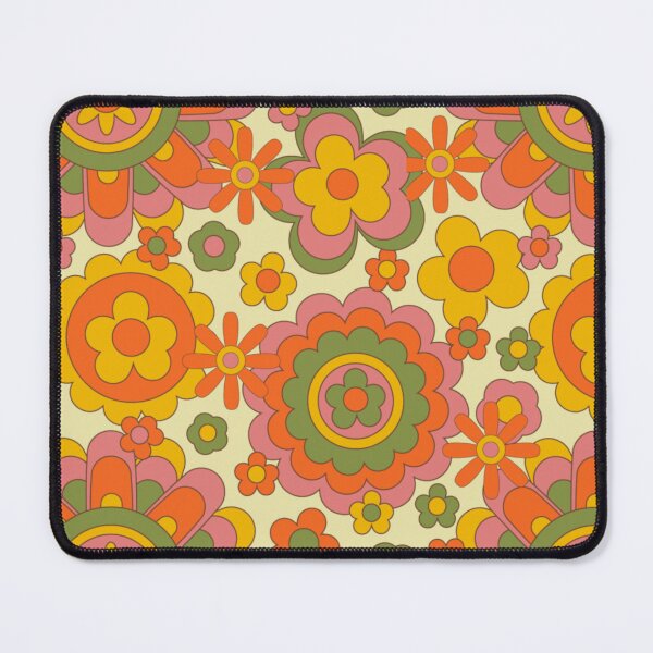Item preview, Retro floral pattern designed and sold by DerSenat.