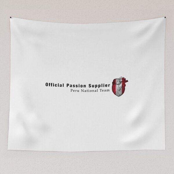 Item preview, Peru Fanshirt "Passion & Heart" designed and sold by Endorfin Garment.