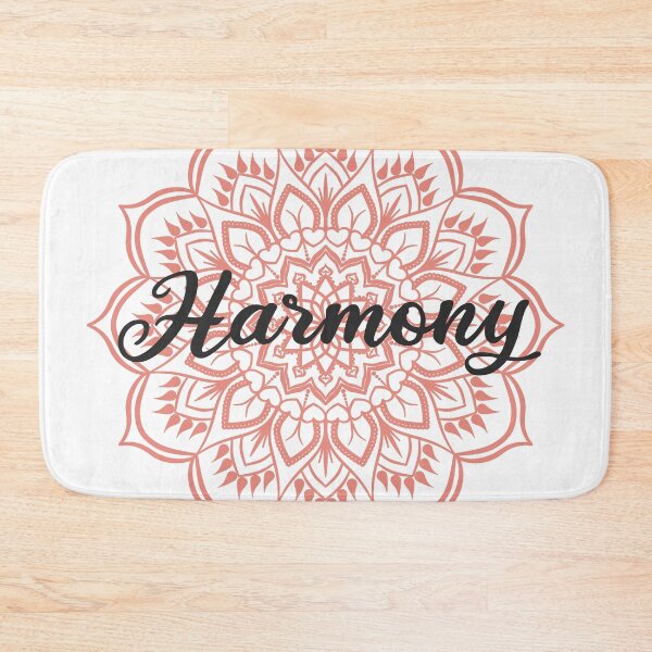 Item preview, Burnt Coral Mandala Personalized Name - Harmony designed and sold by MysticMagpie.