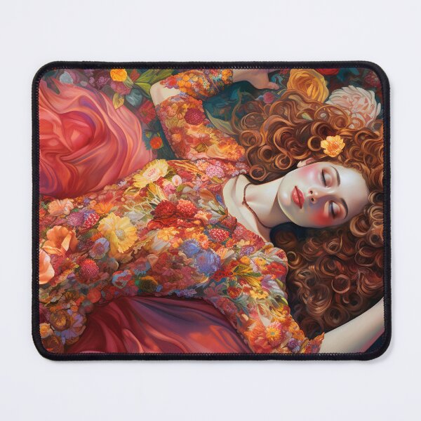 Item preview, Sleeping lady in the garden designed and sold by Art by Lilia.