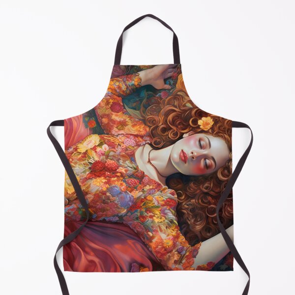 Item preview, Sleeping lady in the garden designed and sold by Art by Lilia.
