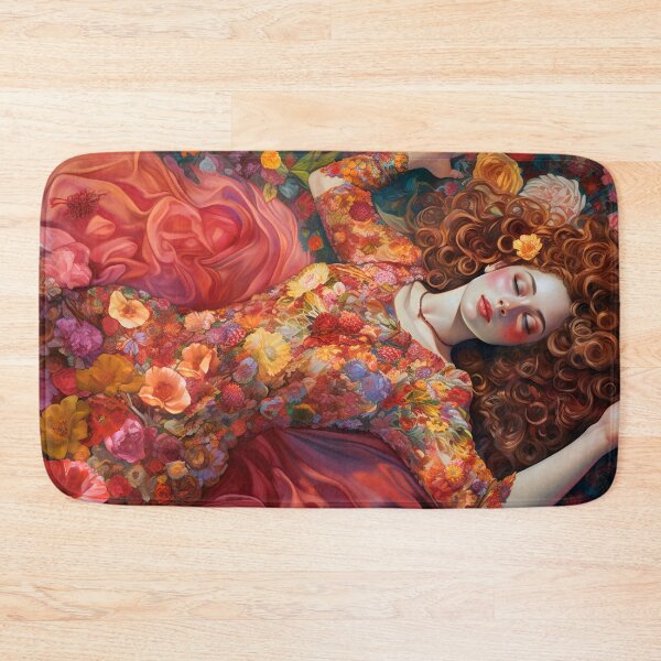 Item preview, Sleeping lady in the garden designed and sold by Art by Lilia.