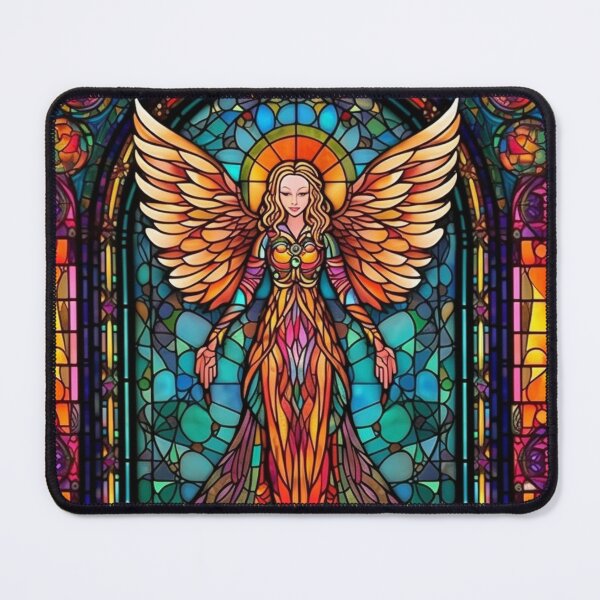 Item preview, Stained Glass Angel Pattern designed and sold by Desfix.