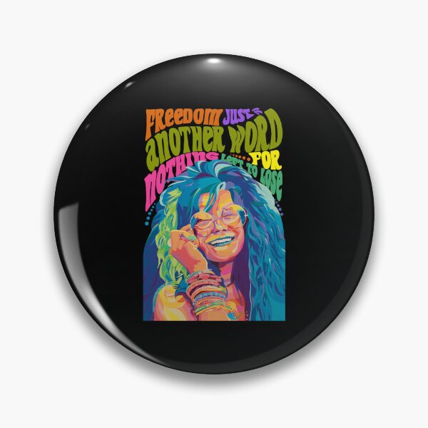 Item preview, Janis arts joplin freedom just another word for nothing left to lose shirt designed and sold by Rainbows-Wilke.